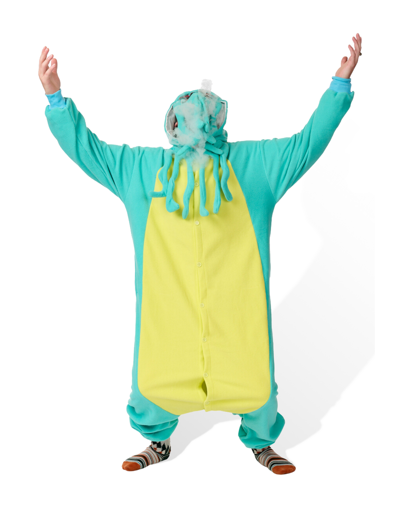 Traje de Cthulhu Kigurumi para Adultos