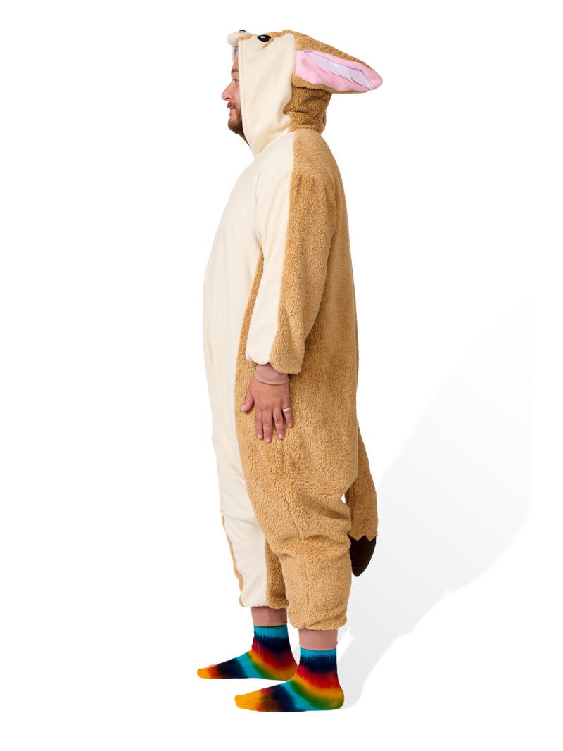 Roupas de Fennec Fox Kigurumi para Adultos