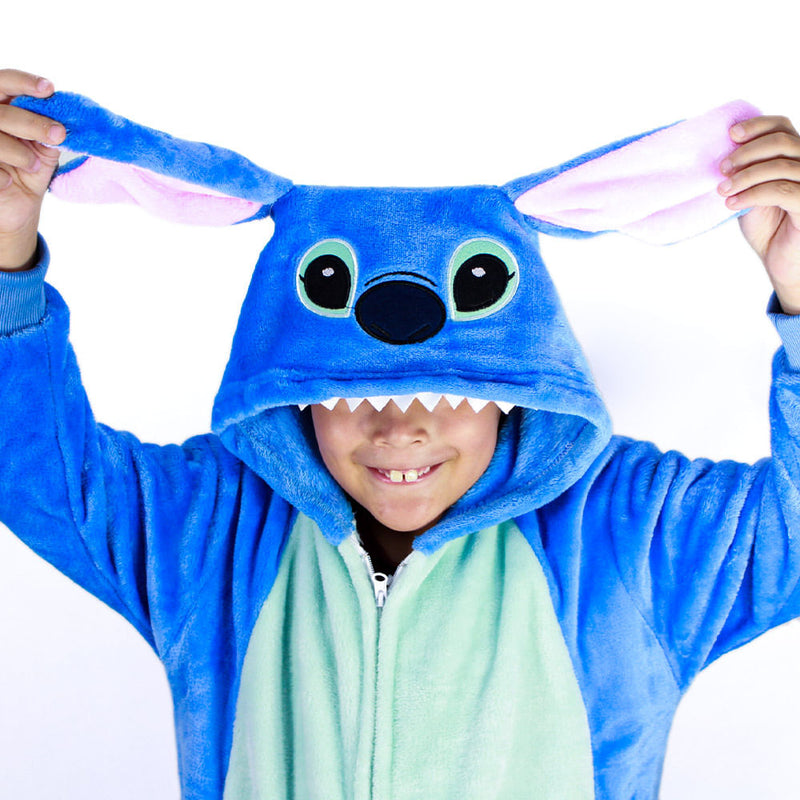 Pijama Fantasia Macacão Stitch Inf