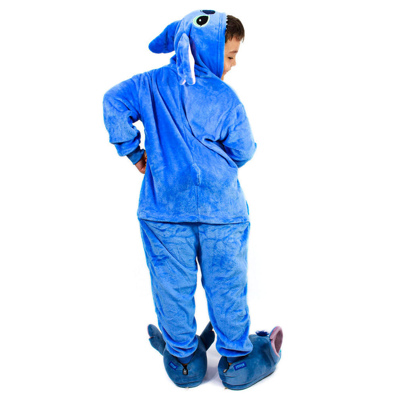 Pijama Fantasia Macacão Stitch Inf