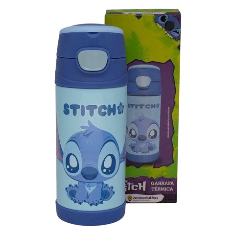 Garrafa Térmica Infantil Stitch 350ml